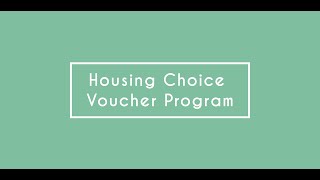 2024 Housing Choice Voucher Briefing Video