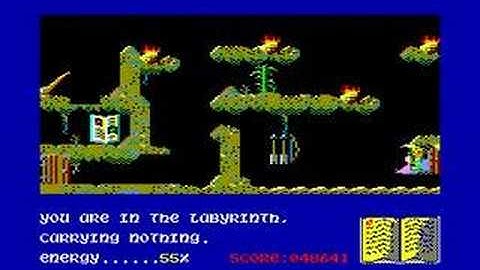 [AMSTRAD CPC] Sorcery plus Longplay part2/3