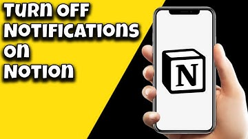 How To Turn Off Notifications For Notion