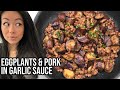 Chinese Eggplants & Minced Pork with Garlic Sauce Recipe (鱼香茄子) | RACK OF LAM