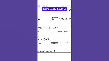Notification center 🔔 Simple to complex 🤩 #ux #ui #design #mockup #interface #shorts