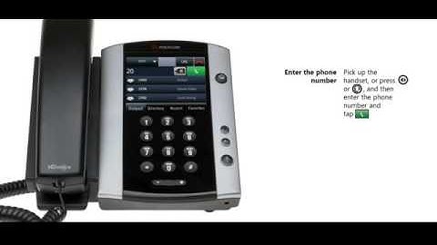 Polycom Phone: Incoming and Active calls  -  Mid-Rivers Communications