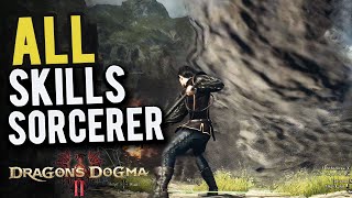 Sorcerer Vocation All Attack And Skills Showcase | Dragon's Dogma 2