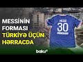 Messinin forması Türkiyə üçün hərracda - BAKU TV