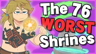 Ranking All 152 Shrines From Worst To Best Part 12 - Tears Of The Kingdom