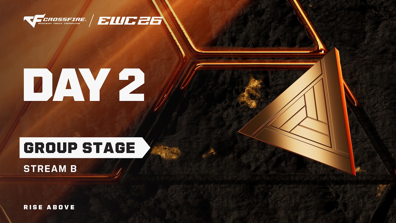 CROSSFIRE at EWC 26 -  Day 2  - Group Stage -  Stream B