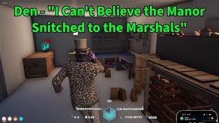 Den Calls James to Call The Manor Snitches | NoPixel 4.0 GTA RP