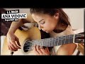 Ana vidovic plays the fugue bwv 1001 by j s bach  siccas guitars