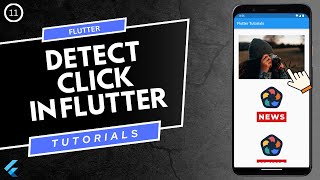 Click in Flutter - Inkwell and Gesture detector flutter tutorials screenshot 1