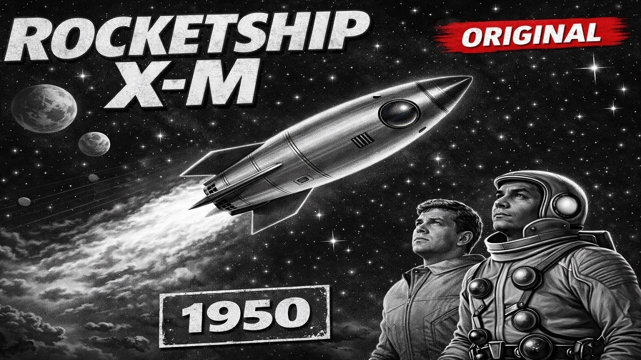 M V Rocketship Rocketship X-M (1950) ORIGINAL | Sci-Fi / Space Adventure | Full Film ...