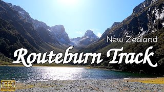 Routeburn Track | New Zealand Great Walks Hiking | 4K
