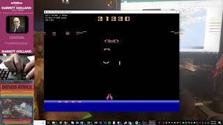 Celebrity Demon Attack - Atari 2600 EMU - Game 1 B/B - 121,310 & Kill Screen Wealth