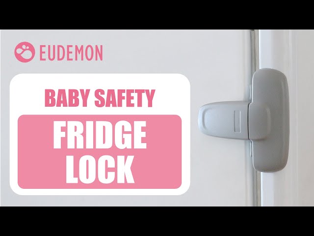 EUDEMON Easy Installation Child Proof Fridge Lock