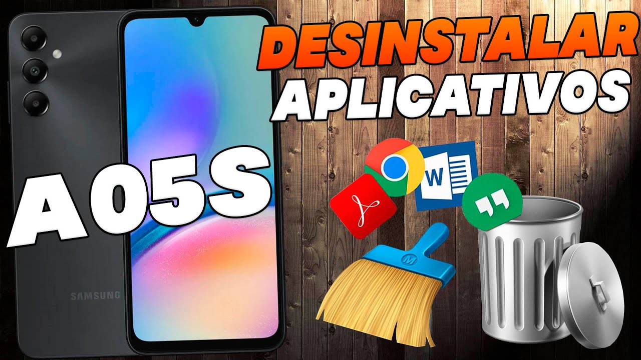 Como Desinstalar Aplicativo No Samsung Galaxy A05S - YouTube
