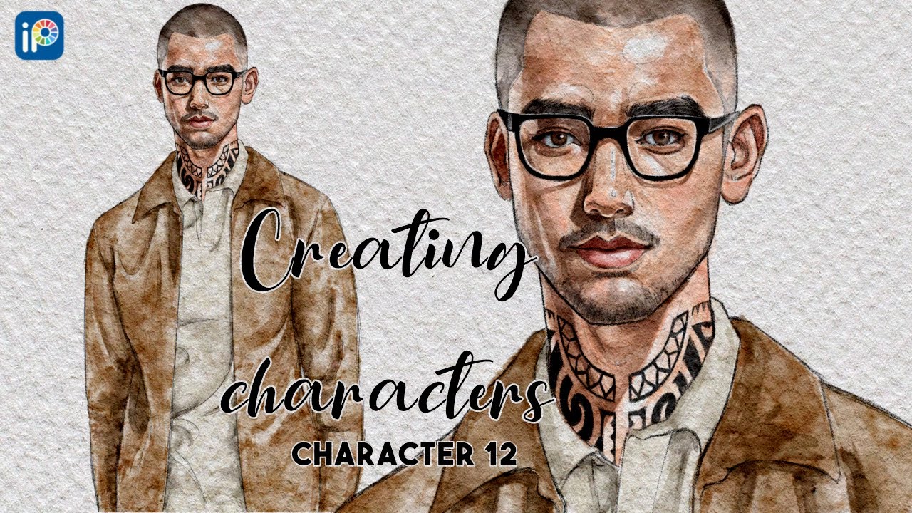 [SPEEDPAINT] Drawing Character using ibis paint x | Characters 12 ...