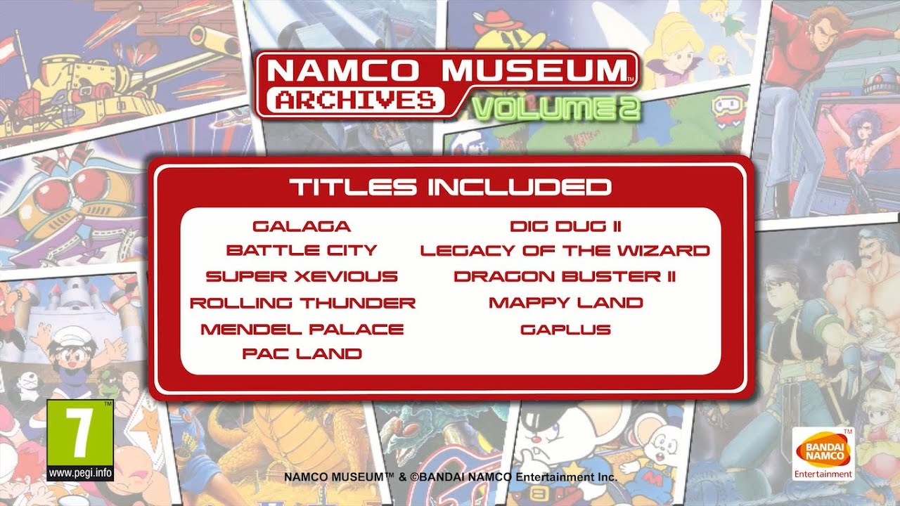 NAMCO MUSEUM® ARCHIVES Vol 2 for Nintendo Switch - Nintendo