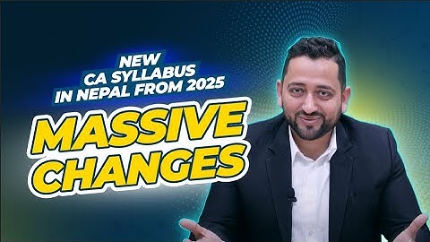 ICAN CA New Syllabus 2025 Explained: Levels, Eligibility, Exams & More || Gurukul CA