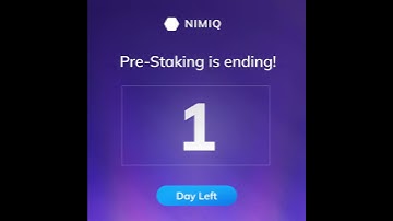 🚨 Last Day for Nimiq Pre-Staking! 🚨