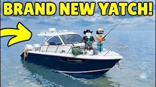 I Went Fishing on the Brand NEW Yacht with DustyTv in Roblox Southern Mudding Offroading