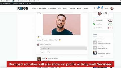 Bump activity to Top of Newsfeed on Comment or like - Addon for BuddyPress and BuddyBoss Platform