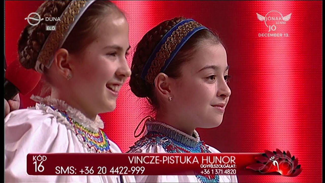 Fölszállott a páva 2015. dec. 11. középdöntö Karácsonyi Anna és Szombat Sára