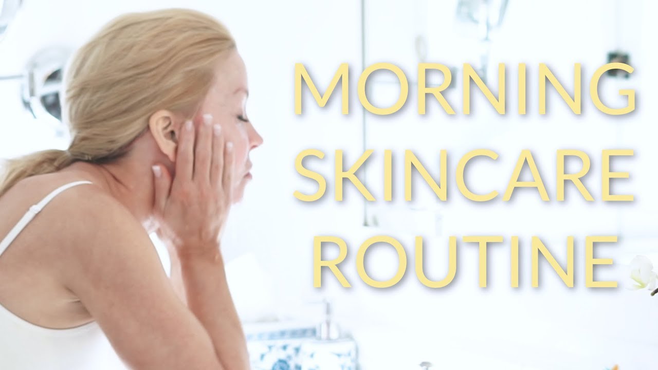 My Morning Skincare Routine | Over 50 - YouTube