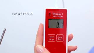 Registrační Teploměr Datalogger Teploty S Externím Čidlem Termio-1