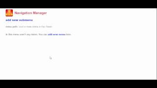 Add Primary Navigation Menu with Sub Menu to Eazyweb website
