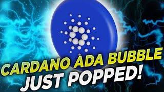 🚨ITS OVER: THE CARDANO BUBBLE HAS POPPED (WARNING LONG RAMBLING RANT INCOMING)
