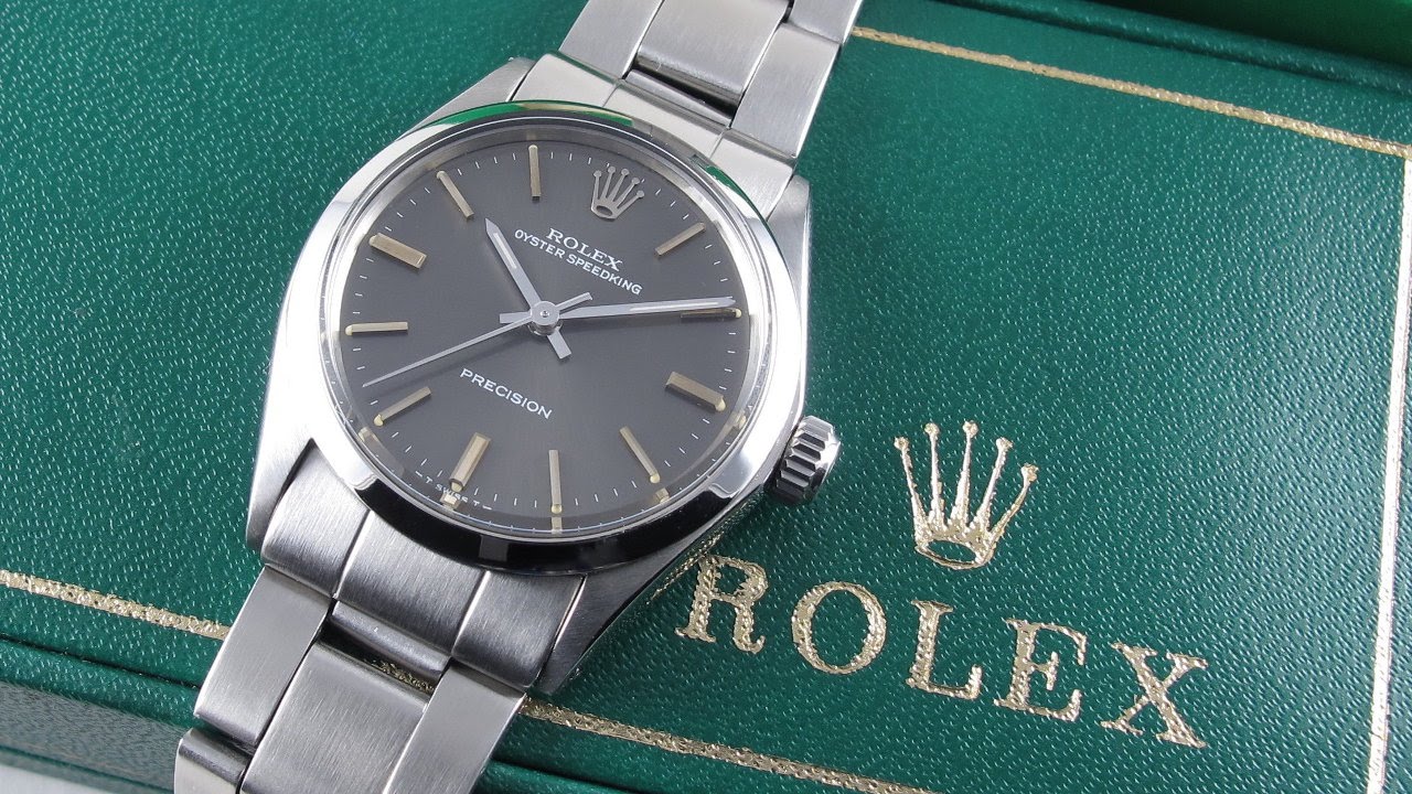 rolex oyster speedking precision