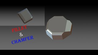 How to use fillet and chamfer command in solidworks