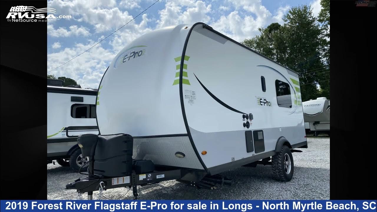 Marvelous 2019 Forest River Flagstaff EPro Toy Hauler RV For Sale in