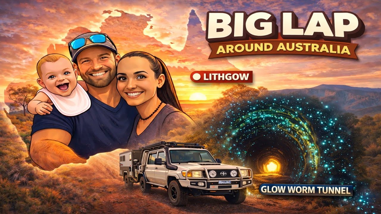 GLOW WORMS 🐛 ⛰ LITHGOW NSW!!