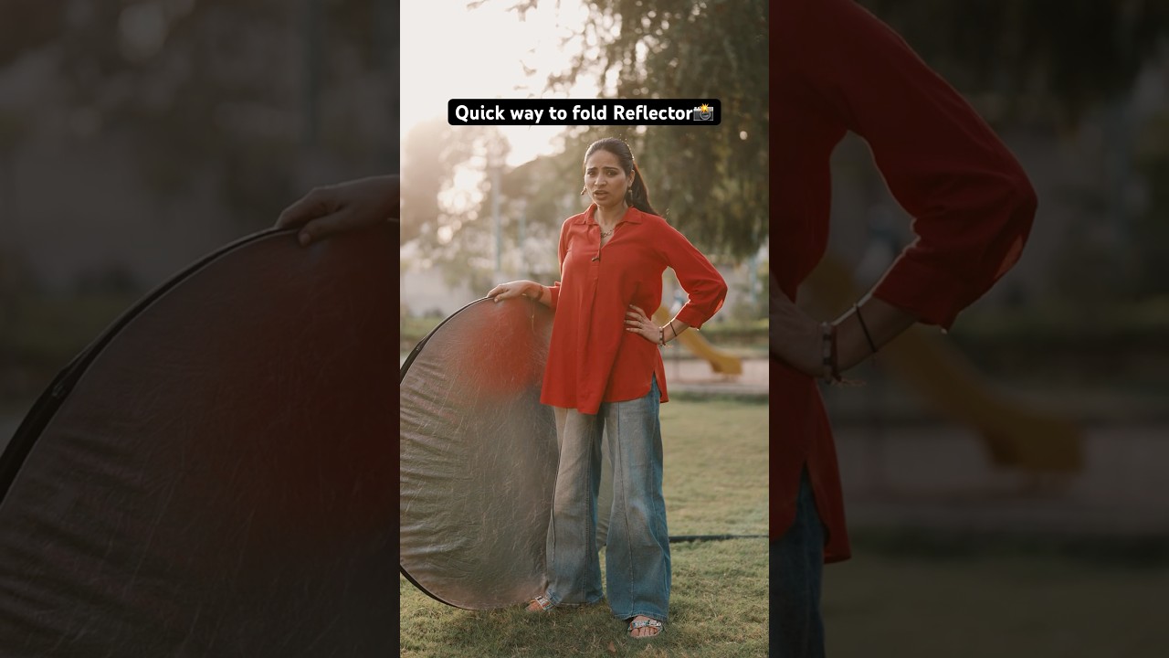Easy way to fold Reflector📸