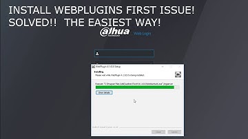 THE EASY WAY TO BYPASS THE NPAPI WEBPLUGIN.EXE MESSAGE WHEN LOGGING IN TO YOUR DVR WEB INTERFACE.
