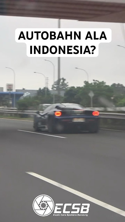 AUTOBAHN ALA TOL BOGOR INDONESIA? #exoticcarsbandung #shorts