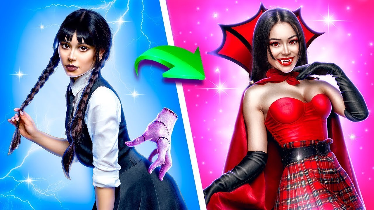 Da Mercoledì Addams a Vampiro Popolare! Makeover della Prigione!