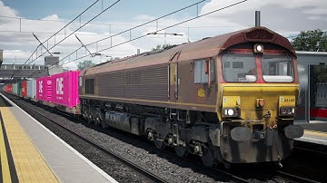 Intermodal Class 66 on the East Coast Main Line! | Train Sim World 4