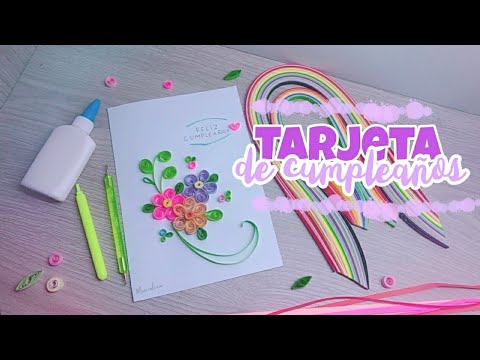 Video: Cómo Hacer Una Postal De Quilling