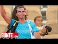 Rafael Nadal - Mit Mini-Tennisschläger: So süß unterstützt ihn sein Sohn bei den French Open