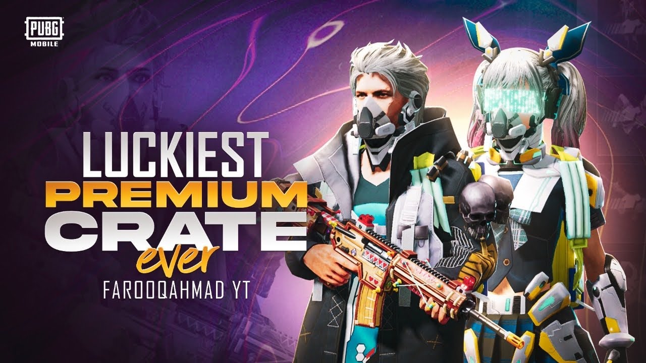 Luckiest Premium Crate Ever for Cyberealm Set | 🔥 PUBG MOBILE🔥