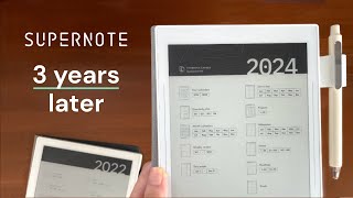 A6X2 Nomad review & VERY long-term Supernote thoughts | The best notebook I own is an e-ink tablet screenshot 1