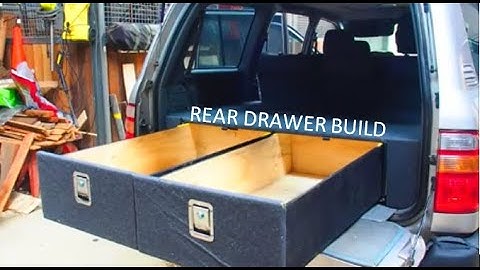 4x4 REAR DRAWER BUILD
