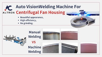 Vision Guide Centrifugal Fan Casing Automatic Welding Machine