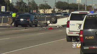 1 Adult, 2 Children Dead After Crash On US 75 In Plano