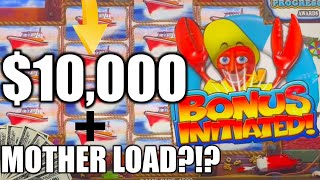 $10,000 for a MOTHER LOAD on LUCKY LARRYS LOBSTERMANIA 3 | High Limit Slot Play MAX BET​