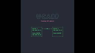 Floating VIP address with UCARP #linux #software #tutorial #sysadmin #server #redundancy #failover