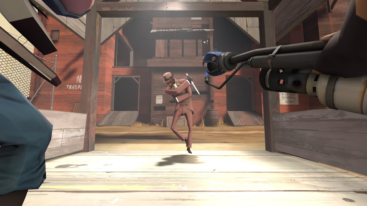 The Most Obvious Spy [TF2 Spy frag video]