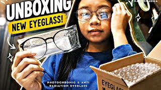 UNBOXING! PHOTOCROMIC ANTI-RADIATION EYEGLASS #eyeglasses #antiradiation@mariavictoriavlogs8050 