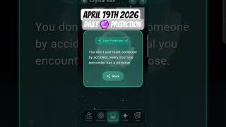 APRIL 19TH 2026 DAILY CRYSTAL BALL PREDICTION